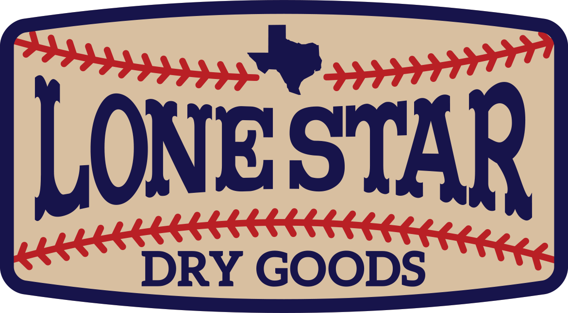 Lone Star Baseball Sticker